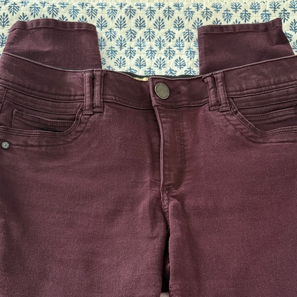 Democracy Denim - Democracy Women's Rich Burgundy Skinny Jeans